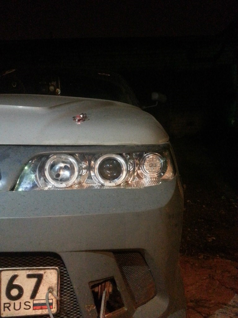 как вам фары ? — Lada 21124, 1,6 л, 2005 года | тюнинг | DRIVE2