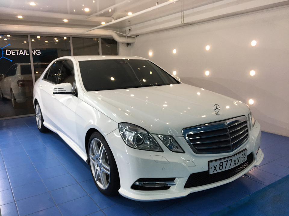Детейлинг и первое ТО — Mercedes-Benz E-Class (W212), 1,8 л, 2013 года ...