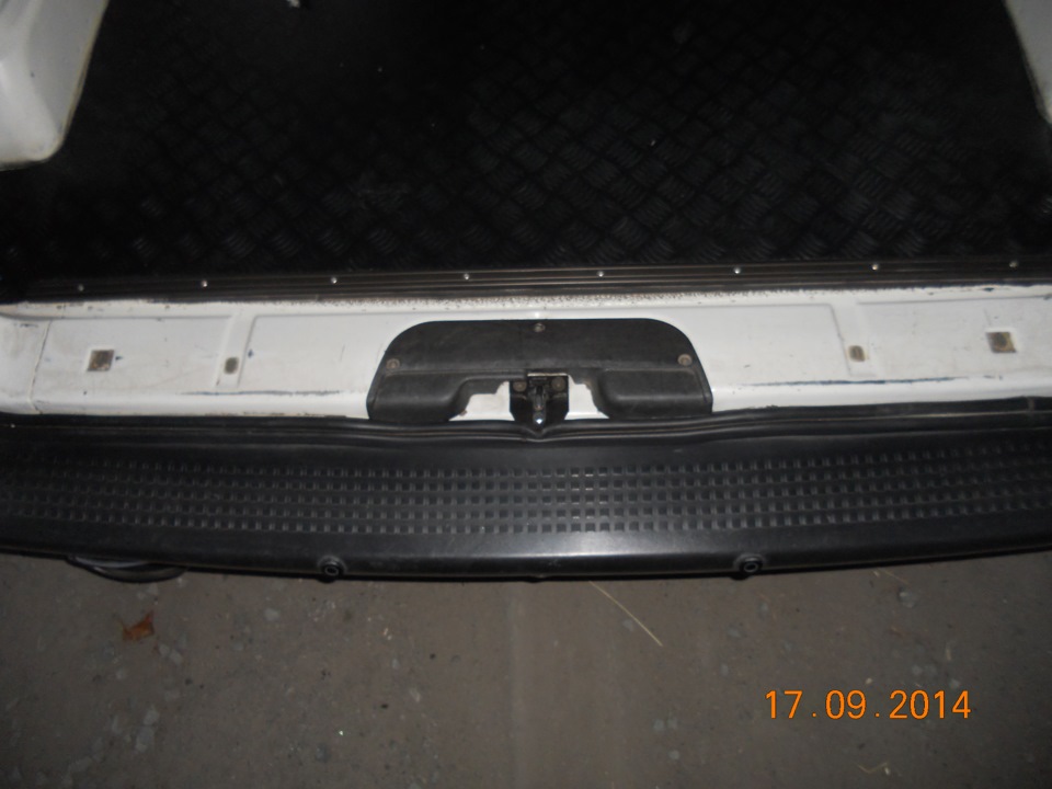 Задний порожек — Volkswagen Transporter T4, 2,5 л, 2003 года ...
