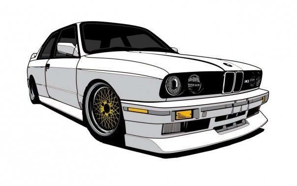 Нарисовать 30. BMW e30 вектор. Принт BMW e30. БМВ е30 арт. БМВ е30 контур.