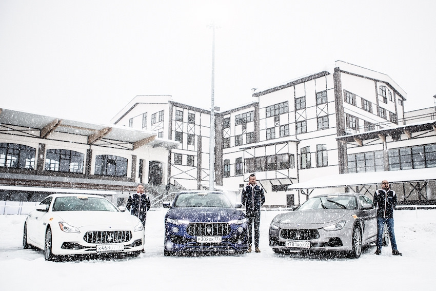 Maserati Levante Shtorm Winter Tour Larte Design Drive