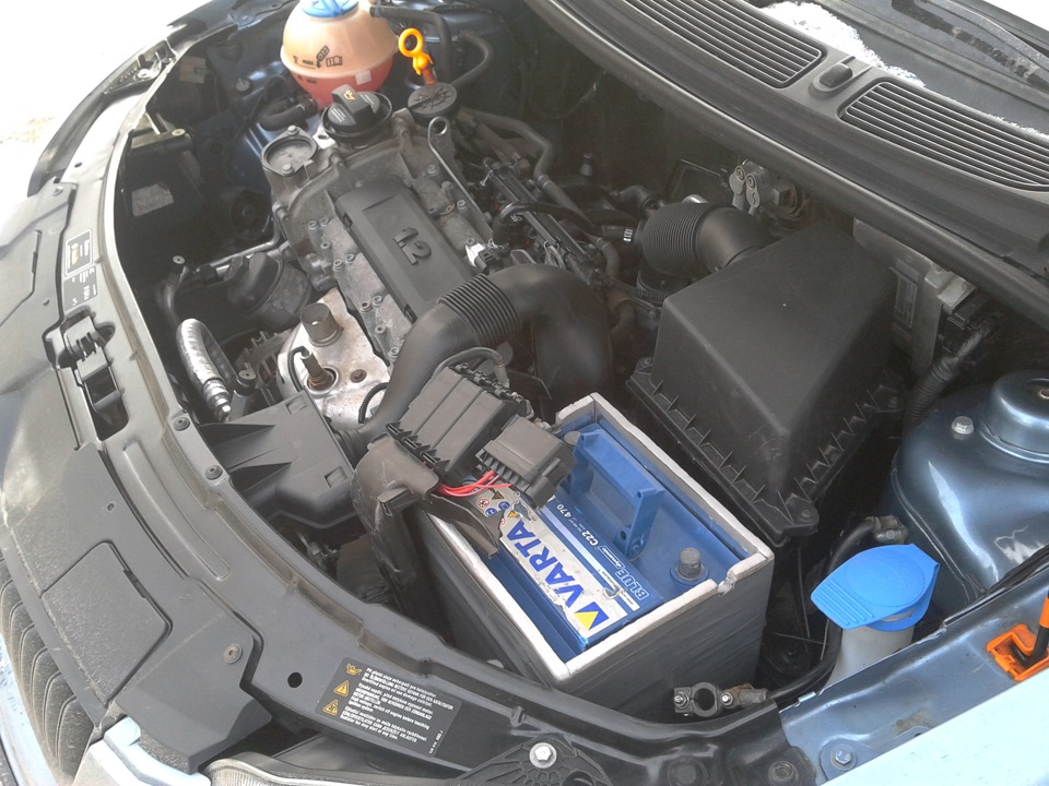 Утепление аккумулятора (Часть 2) — Практика — Skoda Fabia Mk2, 1,2 л ...