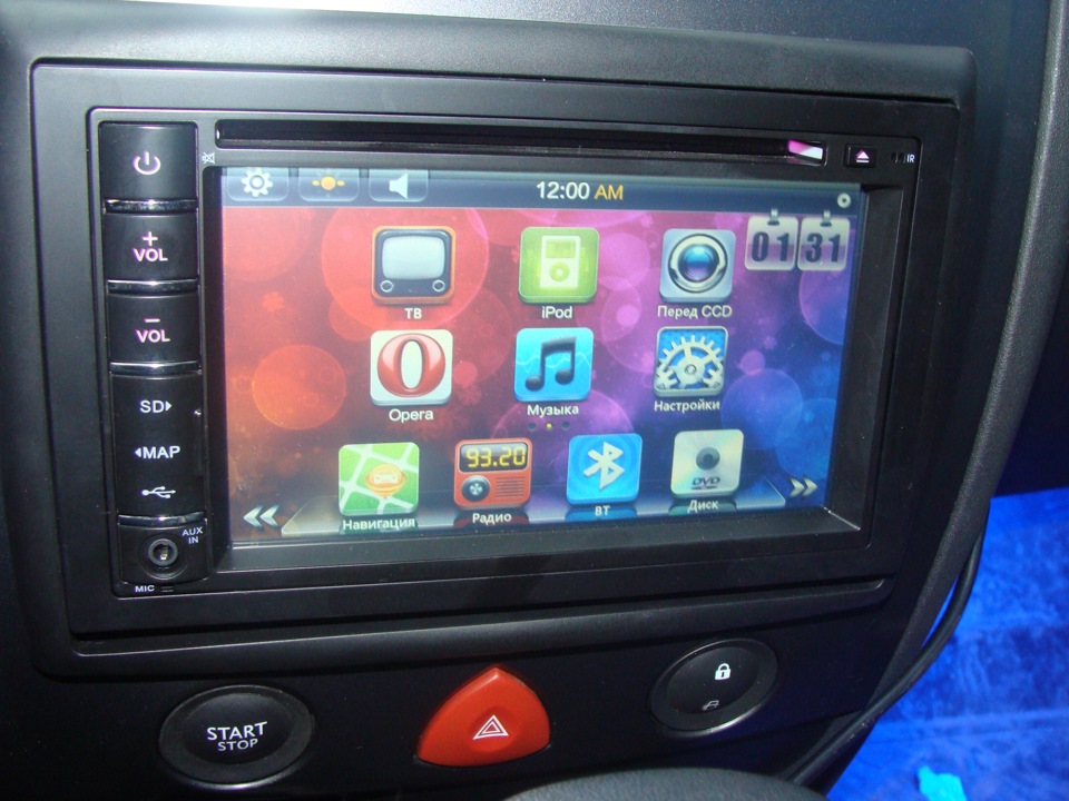 Автомагнитола Intro CHR-7735 — Renault Megane II, 1,6 л, 2008 года ...