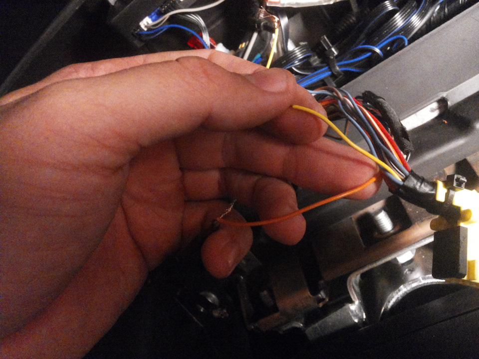 6. Подсветка приборной панели от зажигания. — Lada Гранта, 1,6 л, 2016 ...