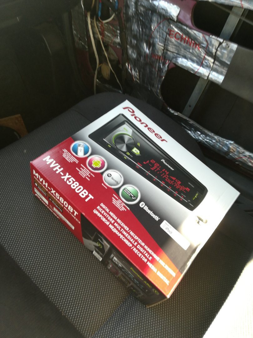 Pioneer MVH-580BT — Daewoo Nexia (N150), 1,5 л, 2012 года | автозвук ...