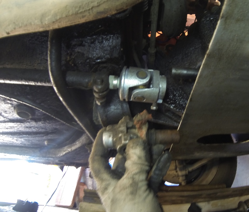 Замена карданчика кулисы на "калиновский" — DRIVE2