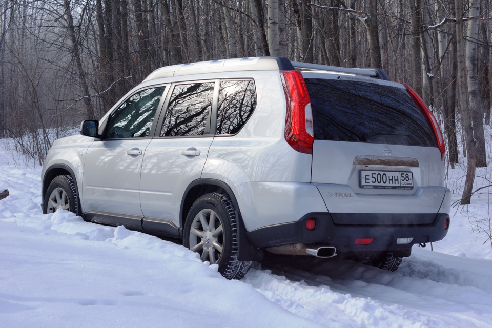 Nissan x Trail зима