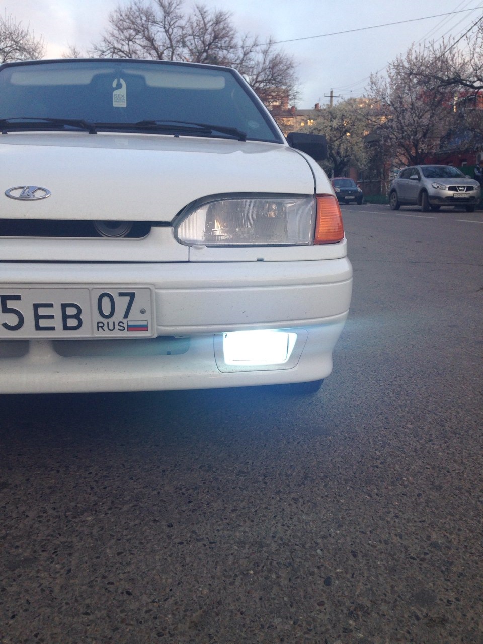 Ксенон 5000к в противотуманки и диски поставил! — Lada 2114, 1,6 л ...