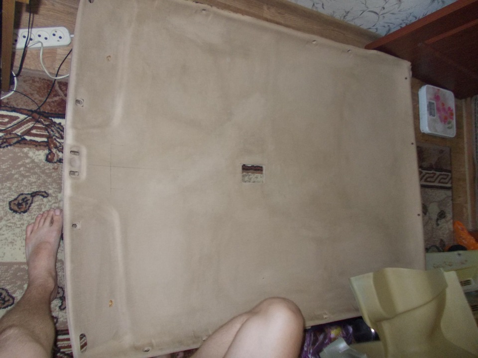 Обтяжка потолка — Lada 21074, 1,6 л, 1990 года | своими руками | DRIVE2