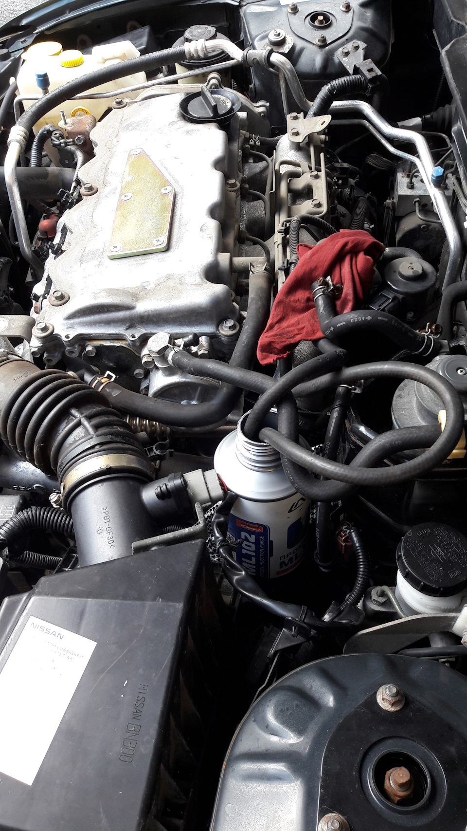 Чистка форсунок 2.2 Дизеля Ниссан Альмера — Nissan Almera II (N16), 2,2 ...