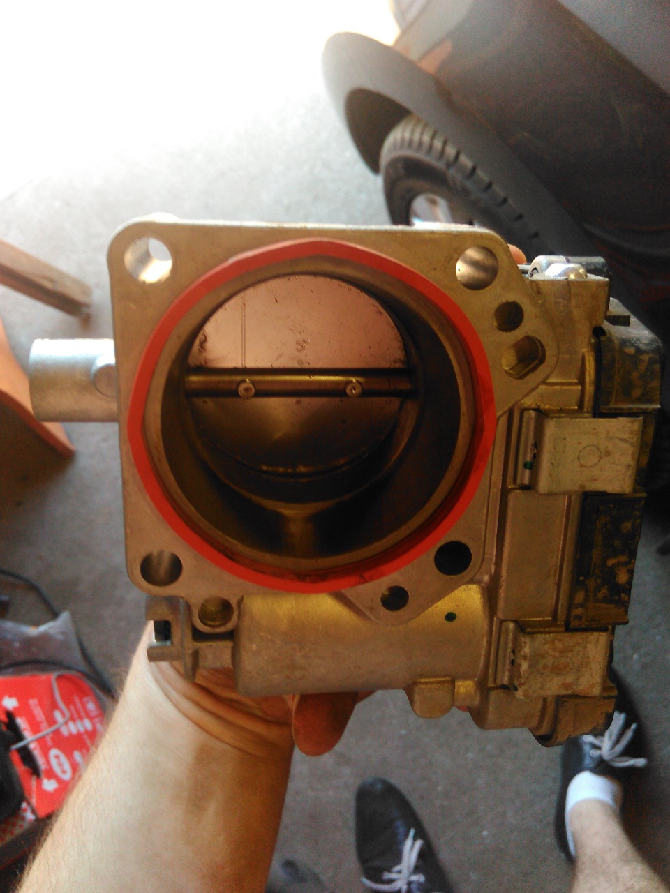 Заразительный драйв, он же очистка дроссельной заслонки — Volkswagen ...