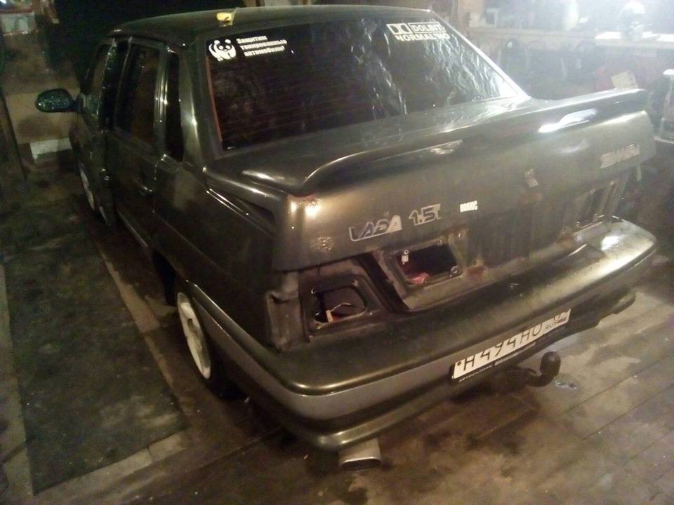 Задние Фонари в красный лак… — Lada 2115, 1,5 л, 2004 года | тюнинг ...