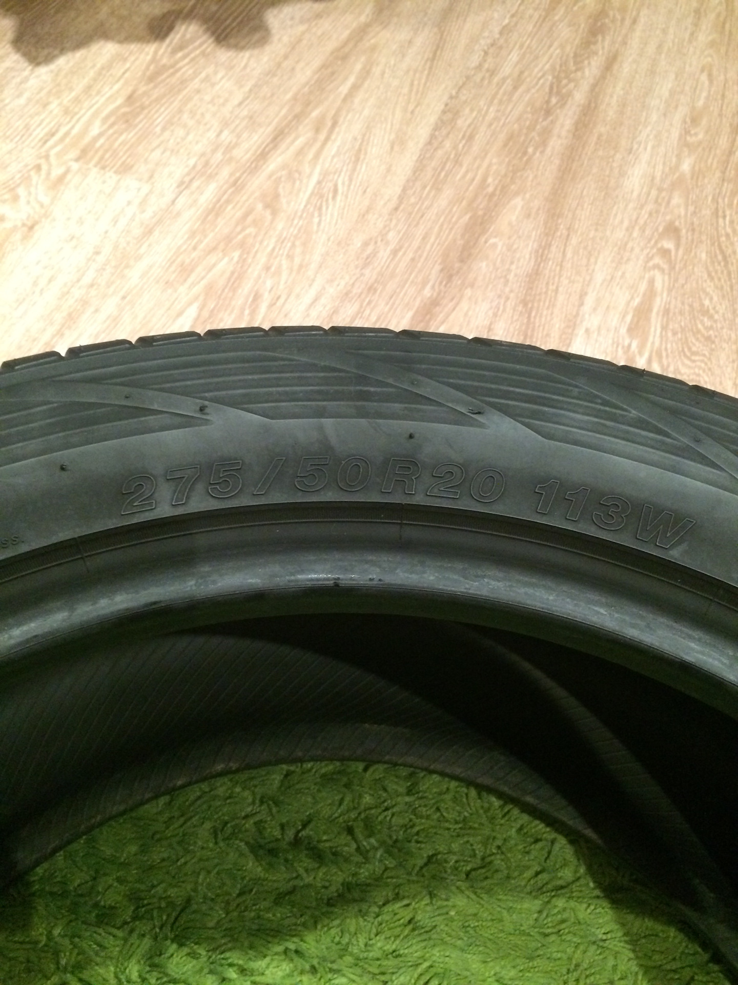 YOKOHAMA ADVAN S.T. 275/50 R20 113W — Jeep Grand Cherokee (WK2), 3,6 л ...