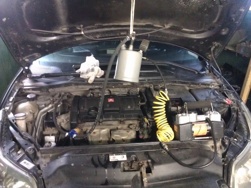 Промывка инжектора без снятия форсунок — Citroen C4 (1G), 1,6 л, 2005 ...