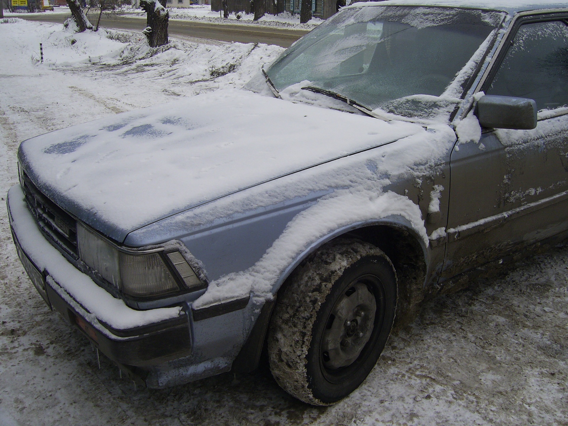 Визит на мойку и не большой фотосет) — Nissan Bluebird (U11), 2 л, 1985  года | мойка | DRIVE2