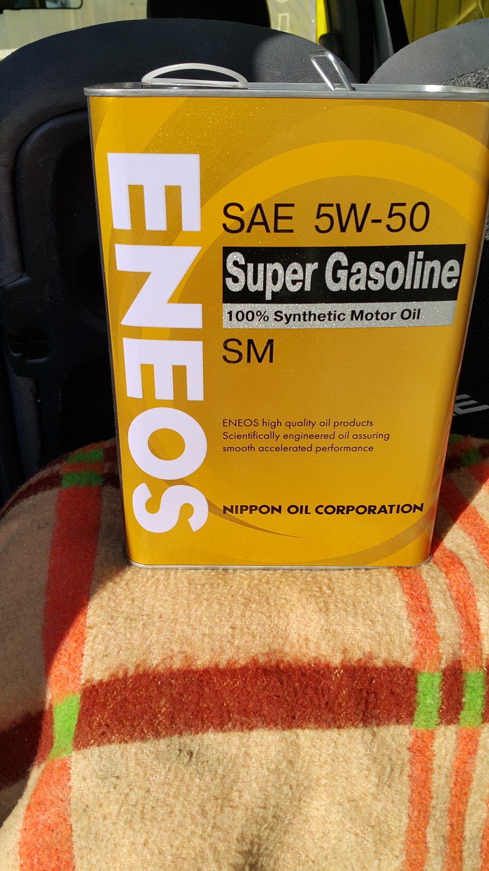 Смена масла(производителя) — Toyota Funcargo, 1,5 л, 2001 года ...