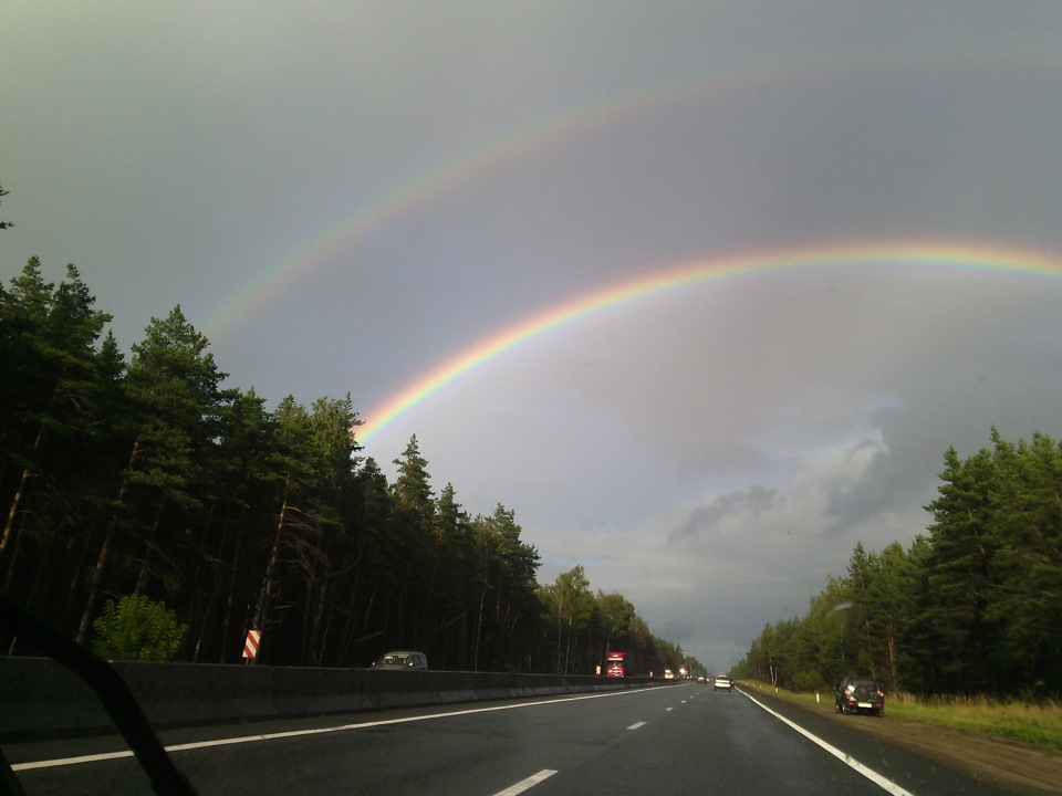 Апрелевка радуга фото апрель