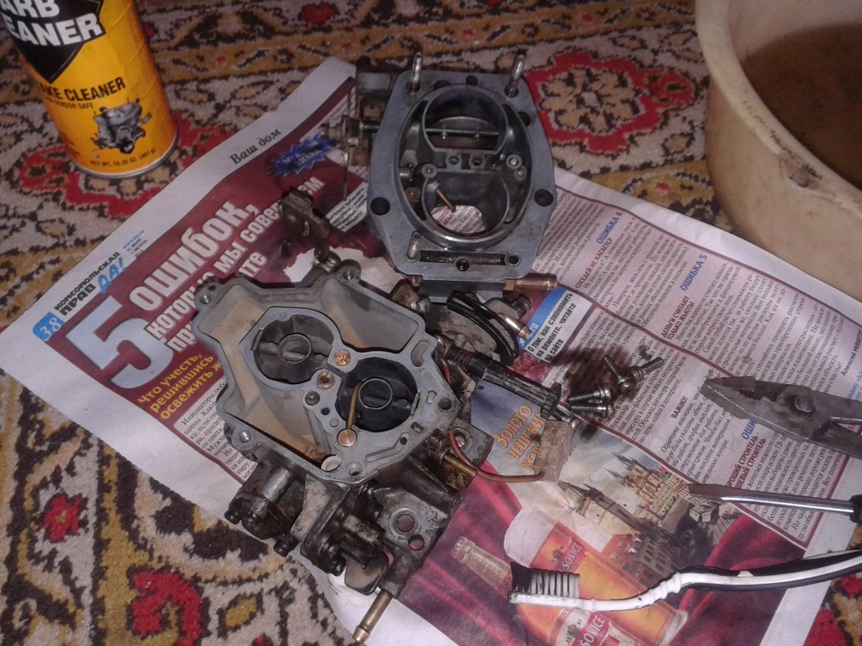 убираем провал в карбюраторе — LADA 21083, 1,5 л., 1995 года | своими ...