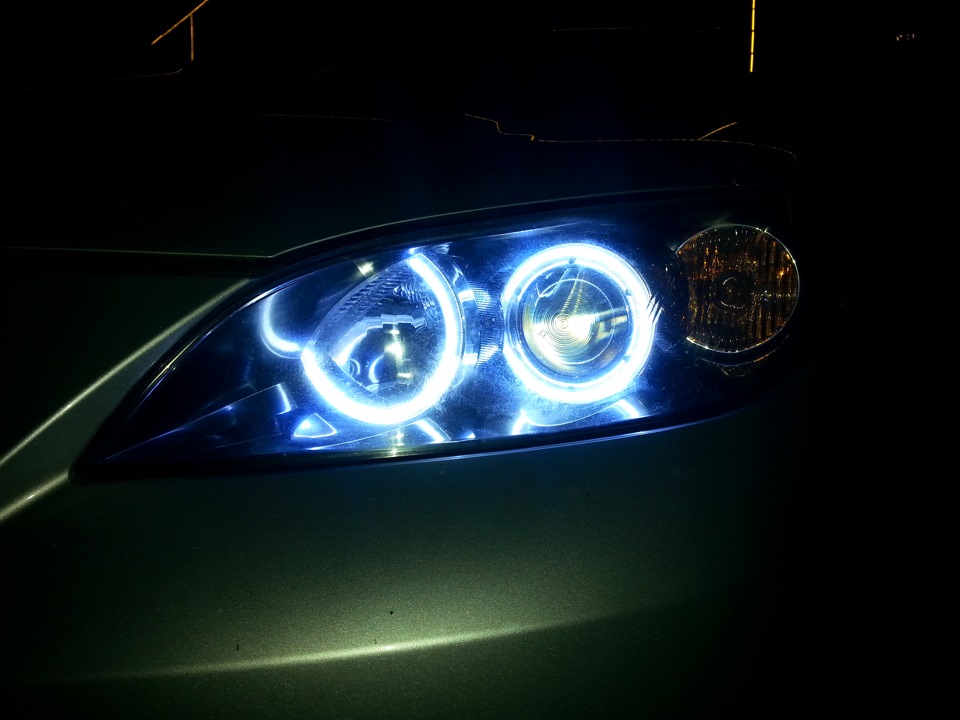 Установка АГ и Галогенок — Mazda Axela (1G), 2 л, 2007 года | тюнинг ...