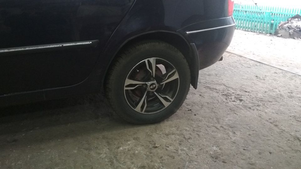 185/70 r14 на калину. — Lada Калина седан, 1,8 л, 2010 года | шины | DRIVE2