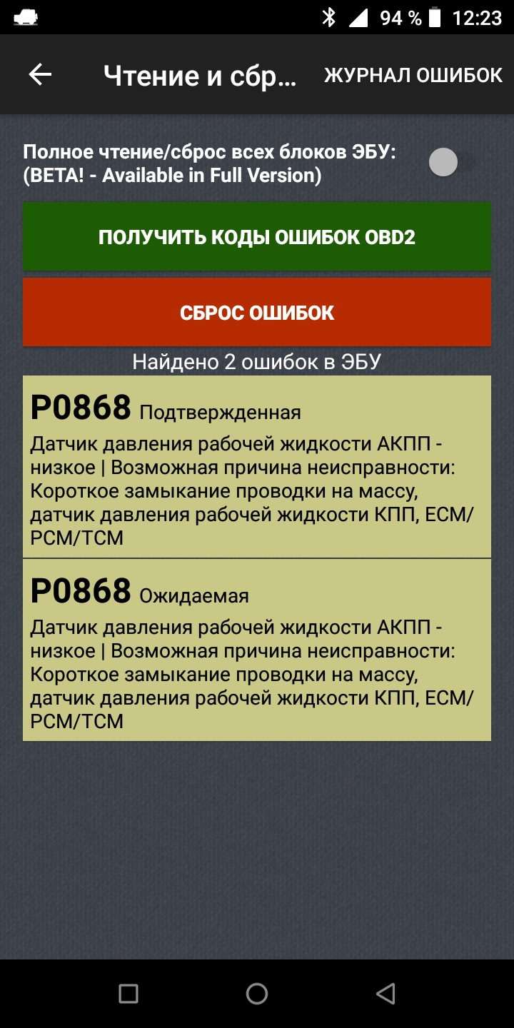 Варик проблема! — Peugeot 4007, 2,4 л, 2010 года | поломка | DRIVE2