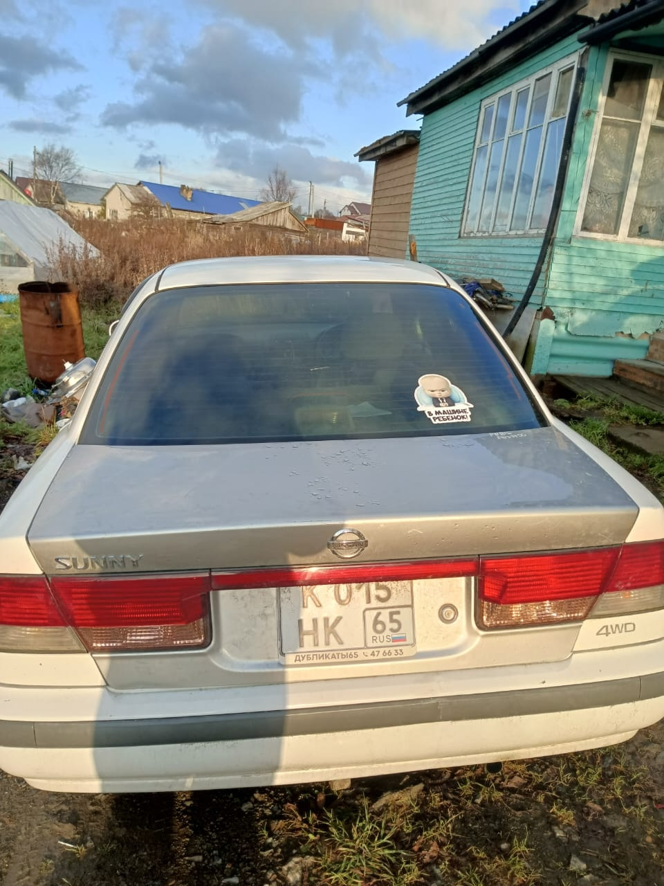 Вот и беда, всё не по плану. — Nissan Sunny (B15), 1,5 л, 2001 года |  кузовной ремонт | DRIVE2