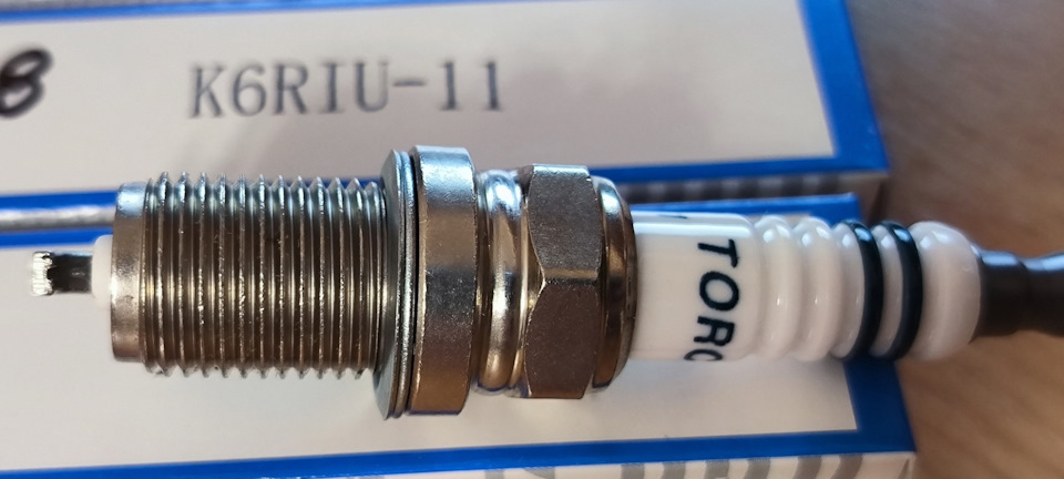 Свечи зажигания Torch K6RIU-11 — Lada Гранта Лифтбек (2G), 1,6 л, 2019 ...