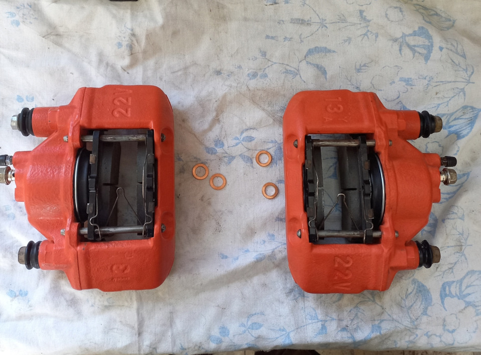 4. Передние тормоза Ч.1 — Mazda 323 V, 1,5 л, 1996 года | своими руками ...