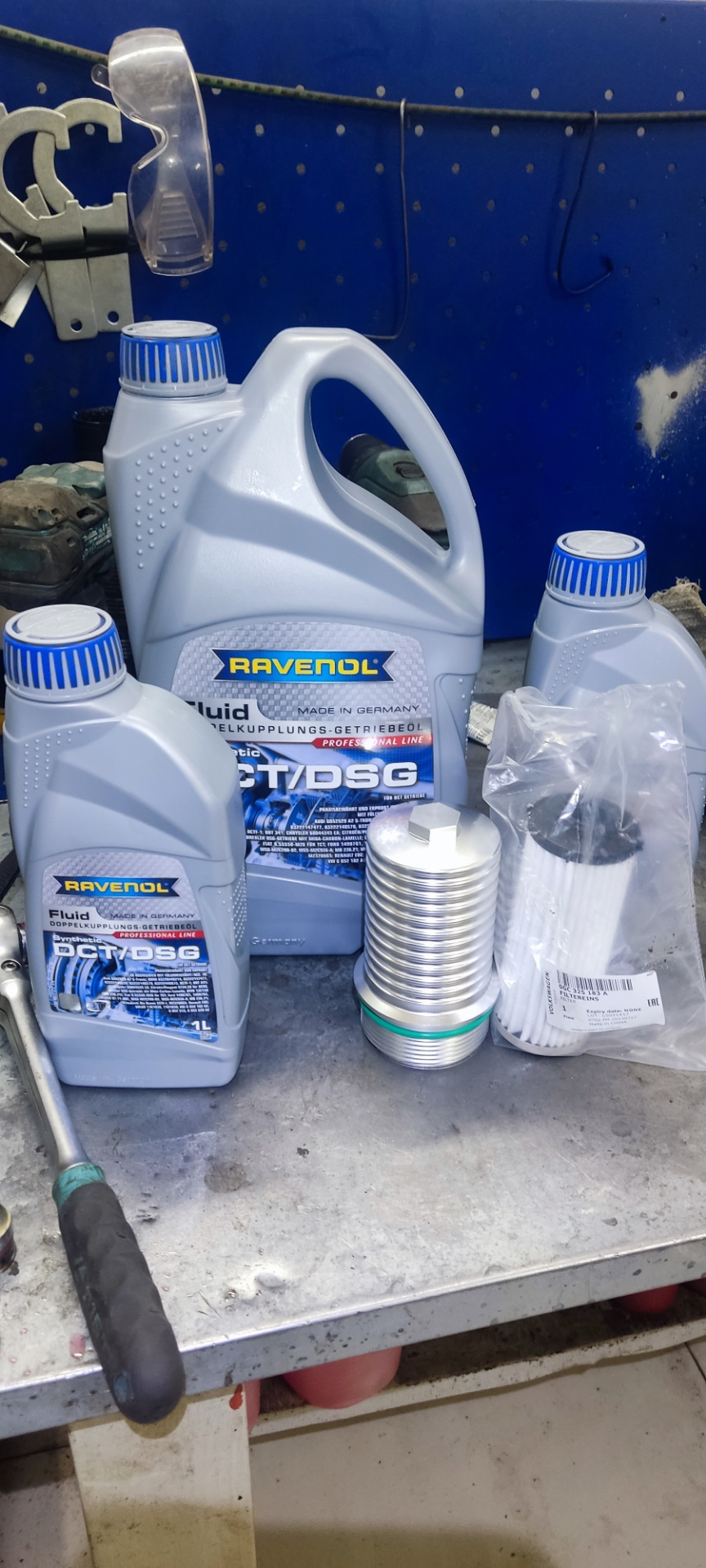 Замена масла DSG — Volkswagen Tiguan (2G), 2 л, 2020 года | плановое ТО ...