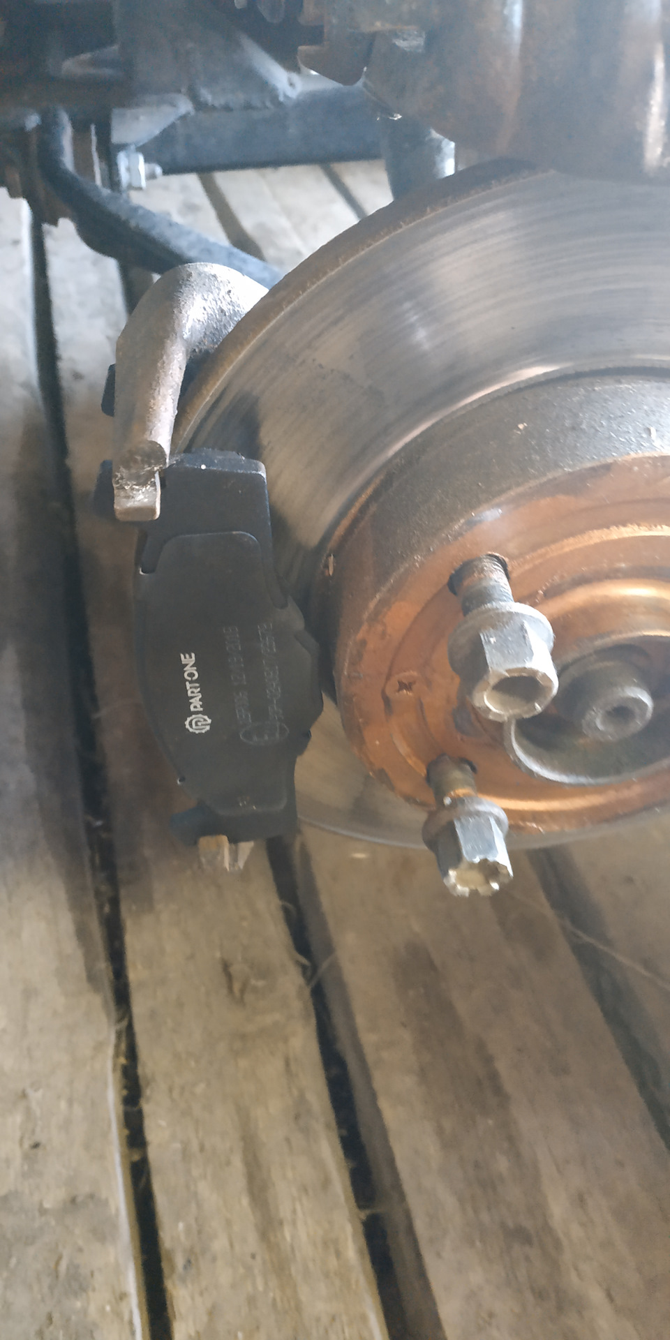 75. Попытка замены задних тормозных колодок… — Квадроцикл на базе Golf ...