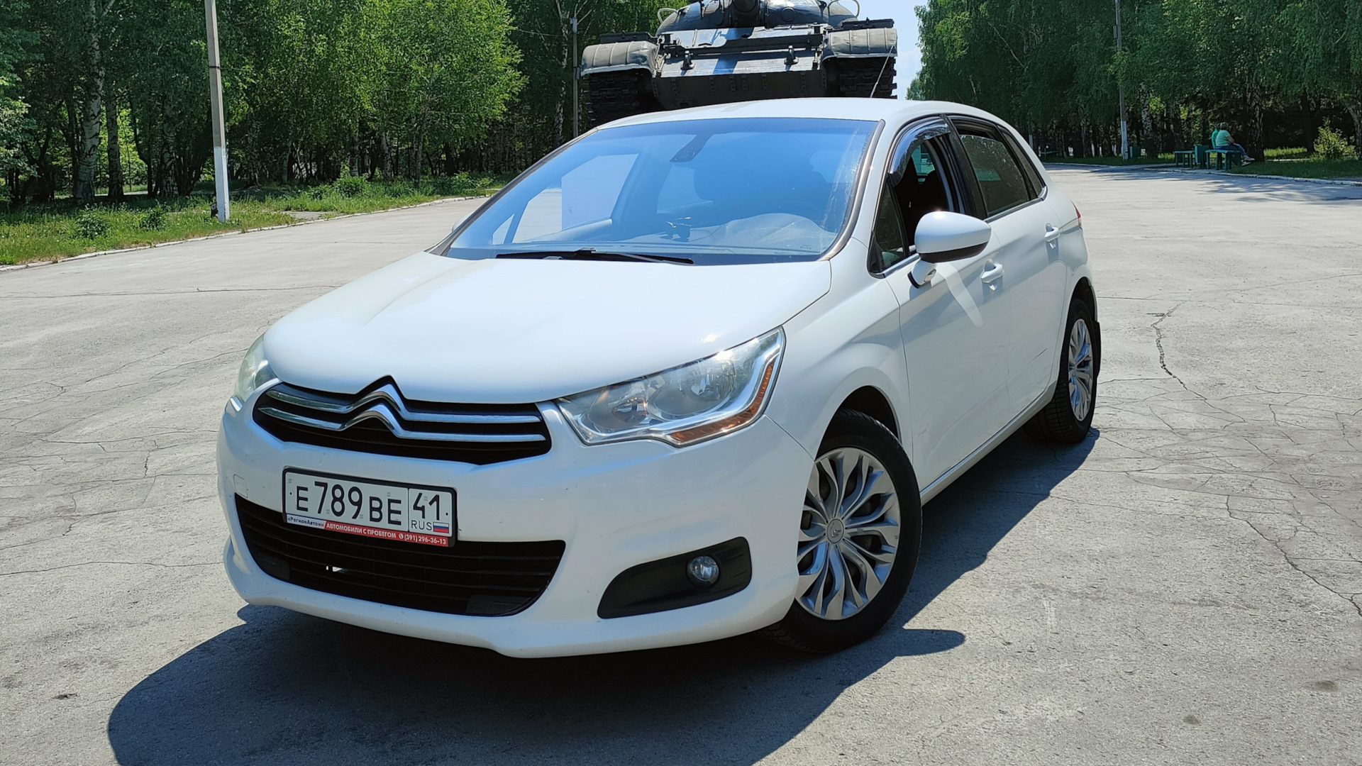 Citroen C4 (2G) 1.6 бензиновый 2011 | Épinette blanche на DRIVE2