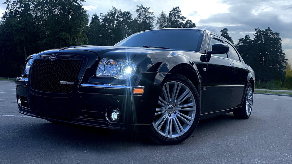 61. Антидождь Аквапель — Chrysler 300C (1G), 3,5 л, 2006 года ...