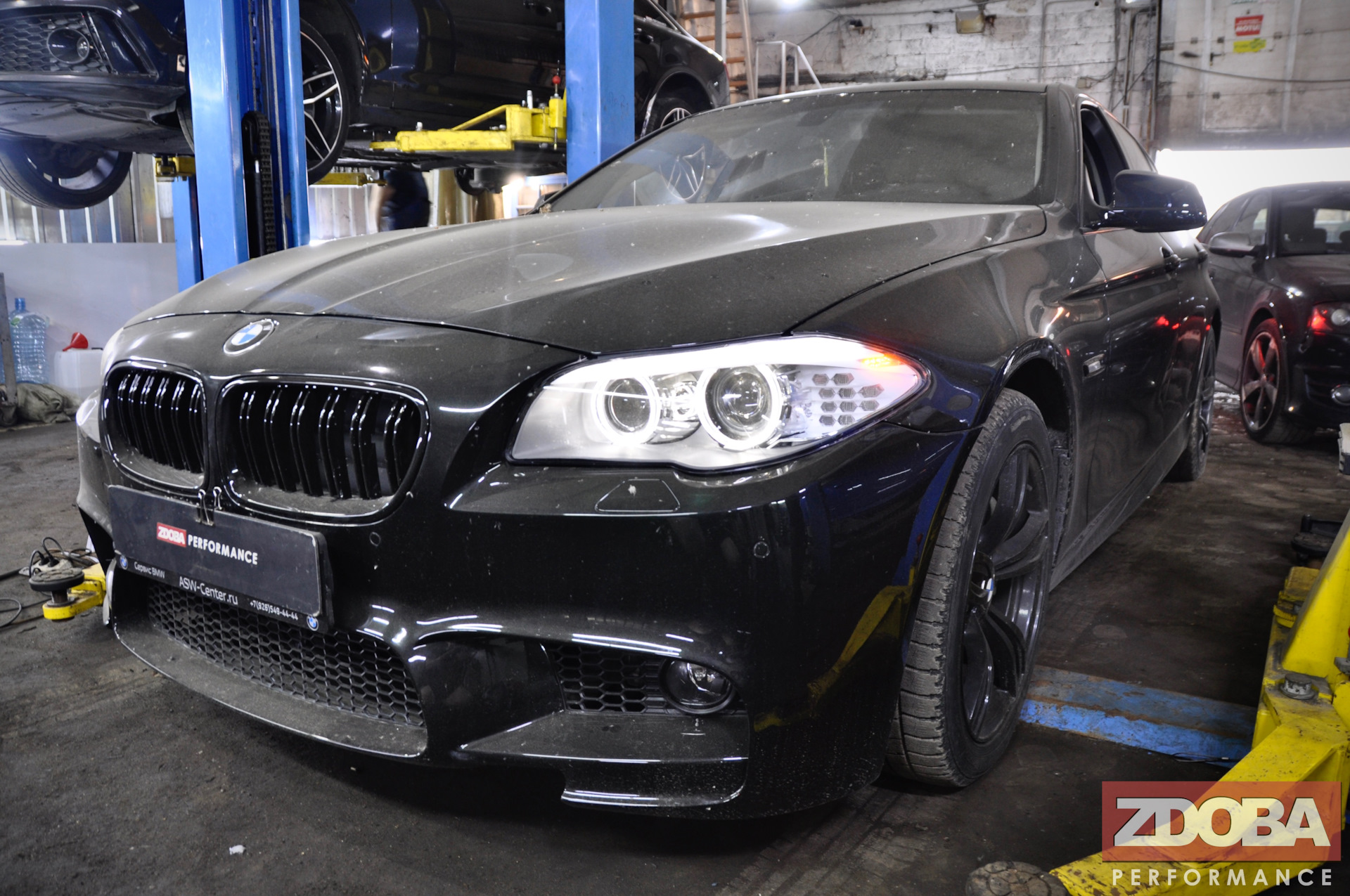 BMW 530D F10 3.0 Diesel (N57D30 245hp) Изготовление выхлопной системы ...