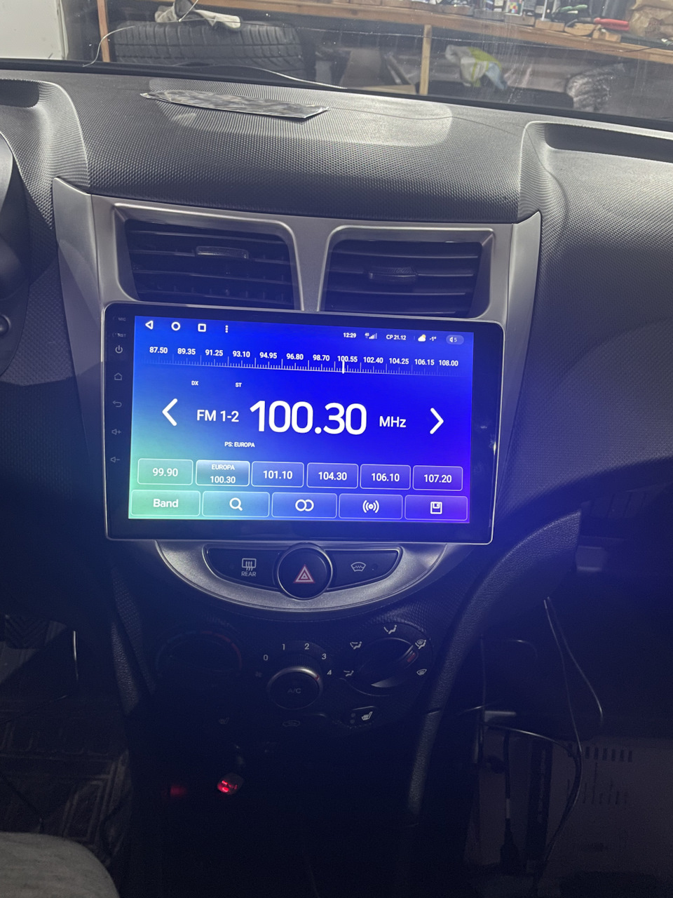 Установка магнитолы — Hyundai Solaris (1G), 1,6 л, 2016 года | автозвук ...