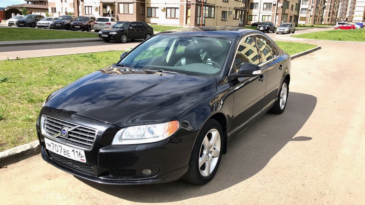 S80 2008 года. Volvo s80 седан 2008 черный.