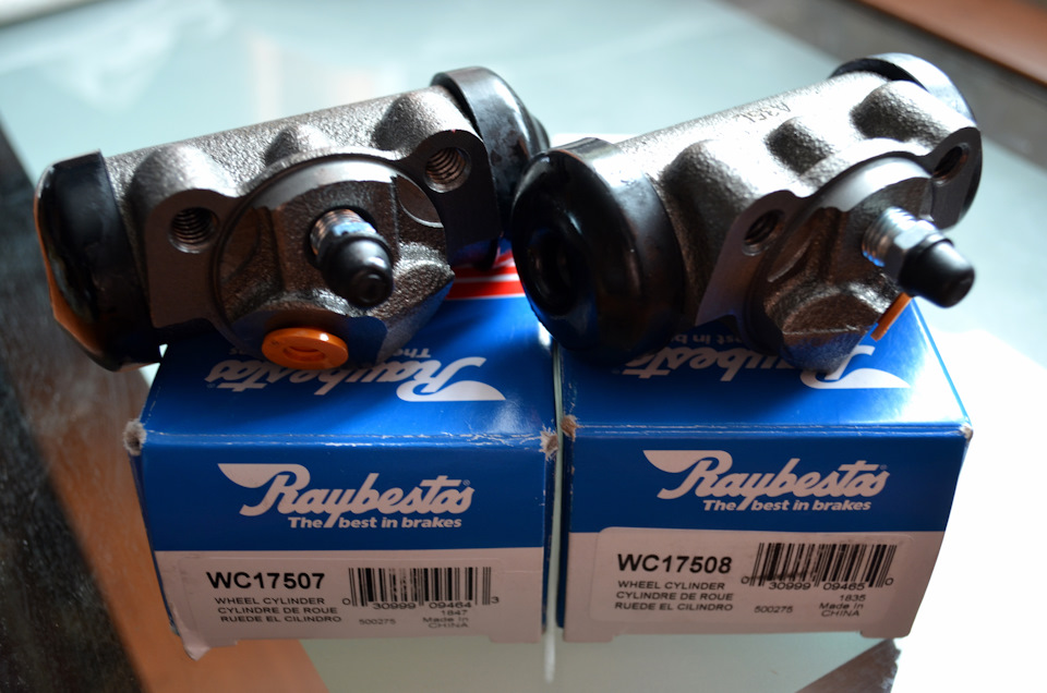 WC17507 Тормозной цилиндр барабанного тормоза RAYBESTOS | Запчасти на ...