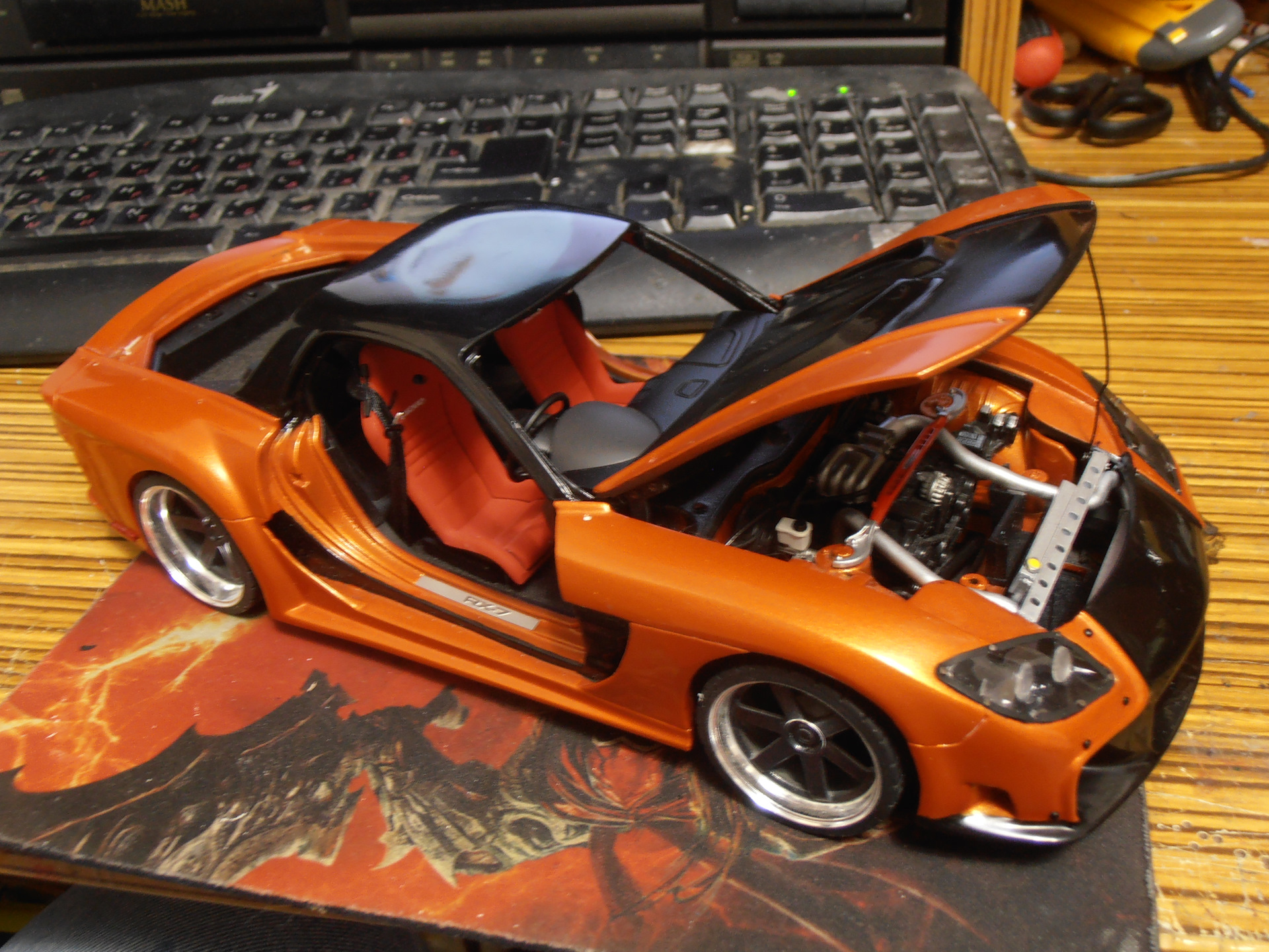 Mazda RX 7 Veilside Fortune дрифт