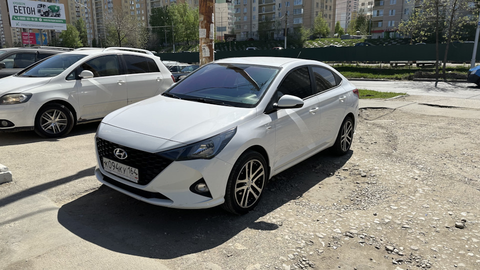 Поиск пружинок на птф Салман — Hyundai Solaris (2G), 1,6 л, 2021 года ...
