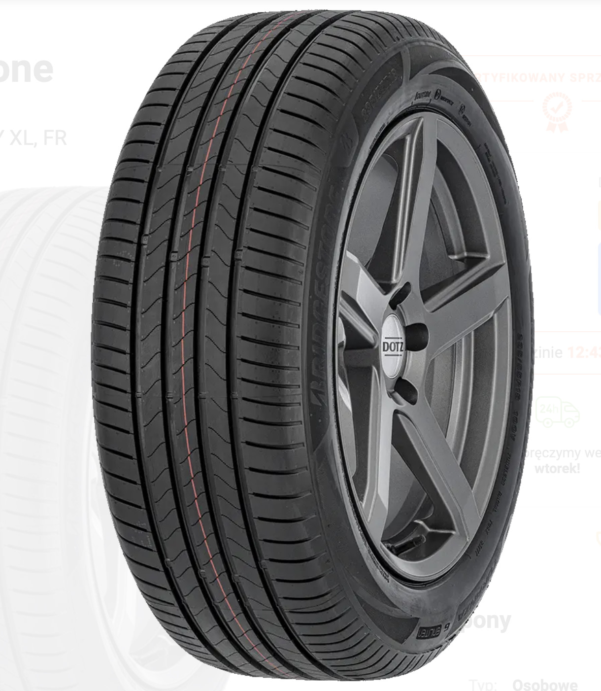 Новая резина Bridgestone Turanza 6 245/45 R18 — Skoda Superb Combi (Mk3 ...