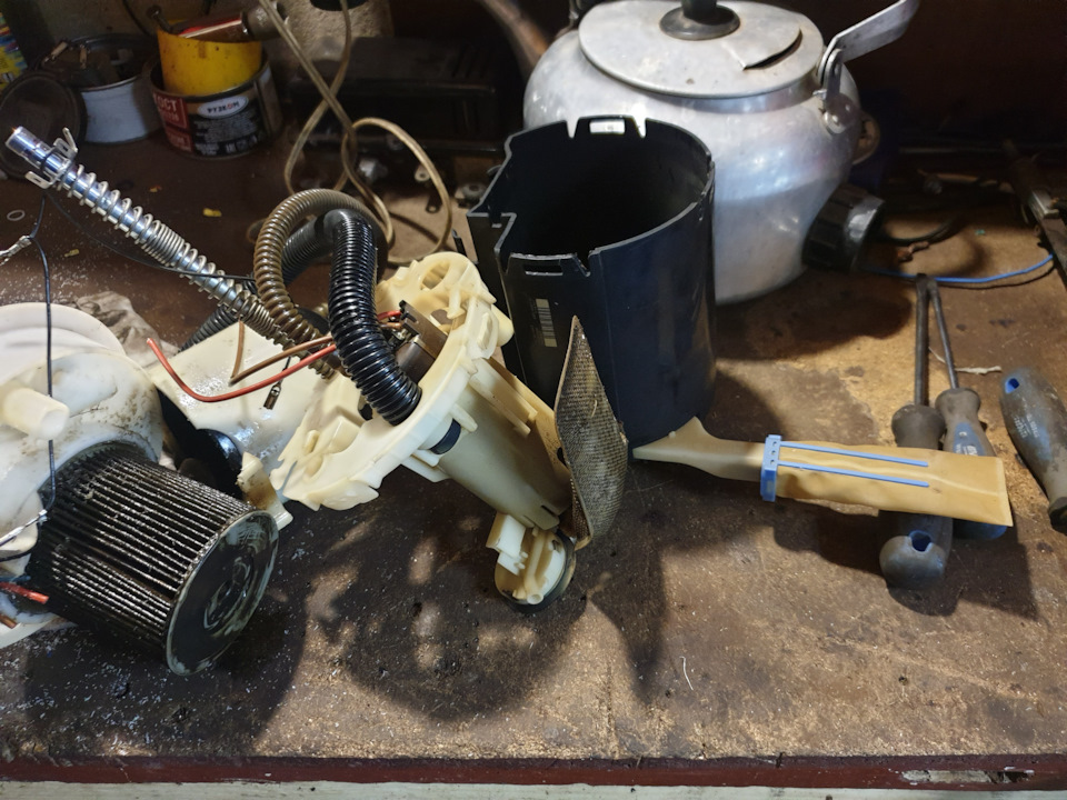 Разборка бензонасоса. — Ford Mondeo IV, 2,3 л, 2008 года | просто так ...