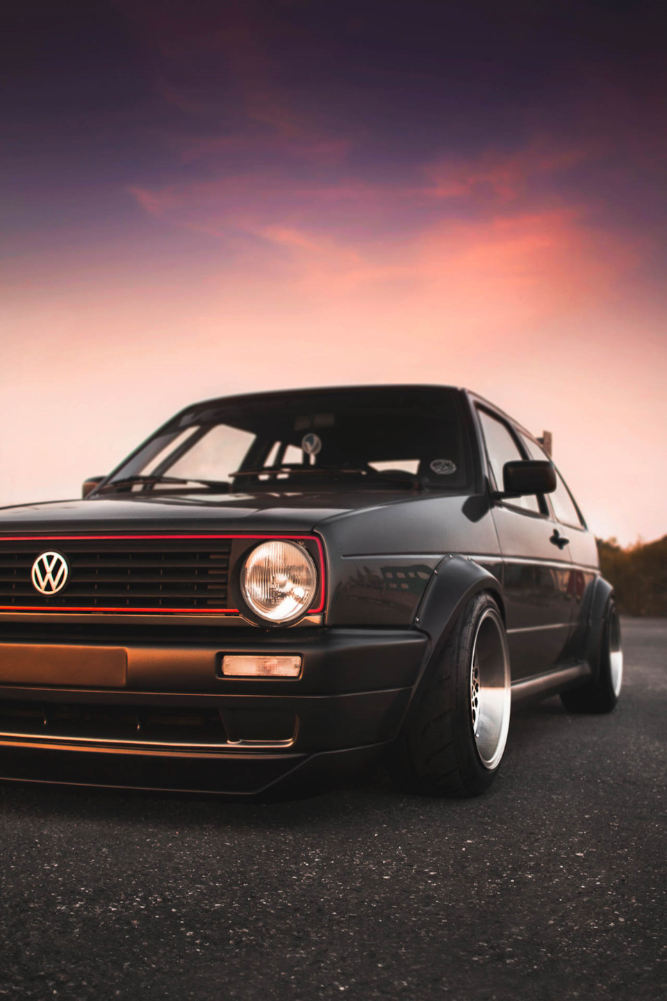 Golf MK 2 left