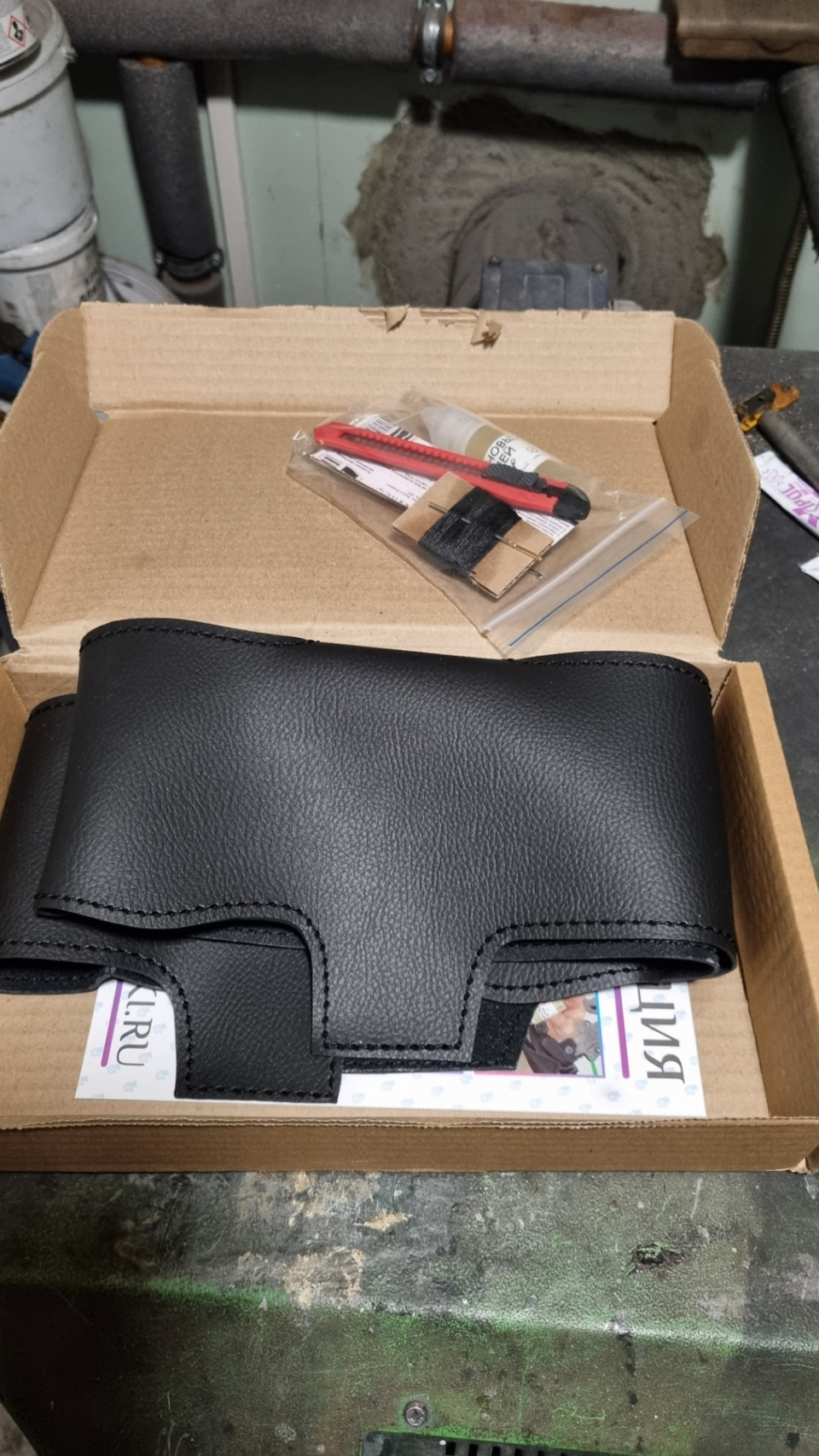 Куплена самая дешёвая оплетка на озоне за 1300руб — ИЖ 2126