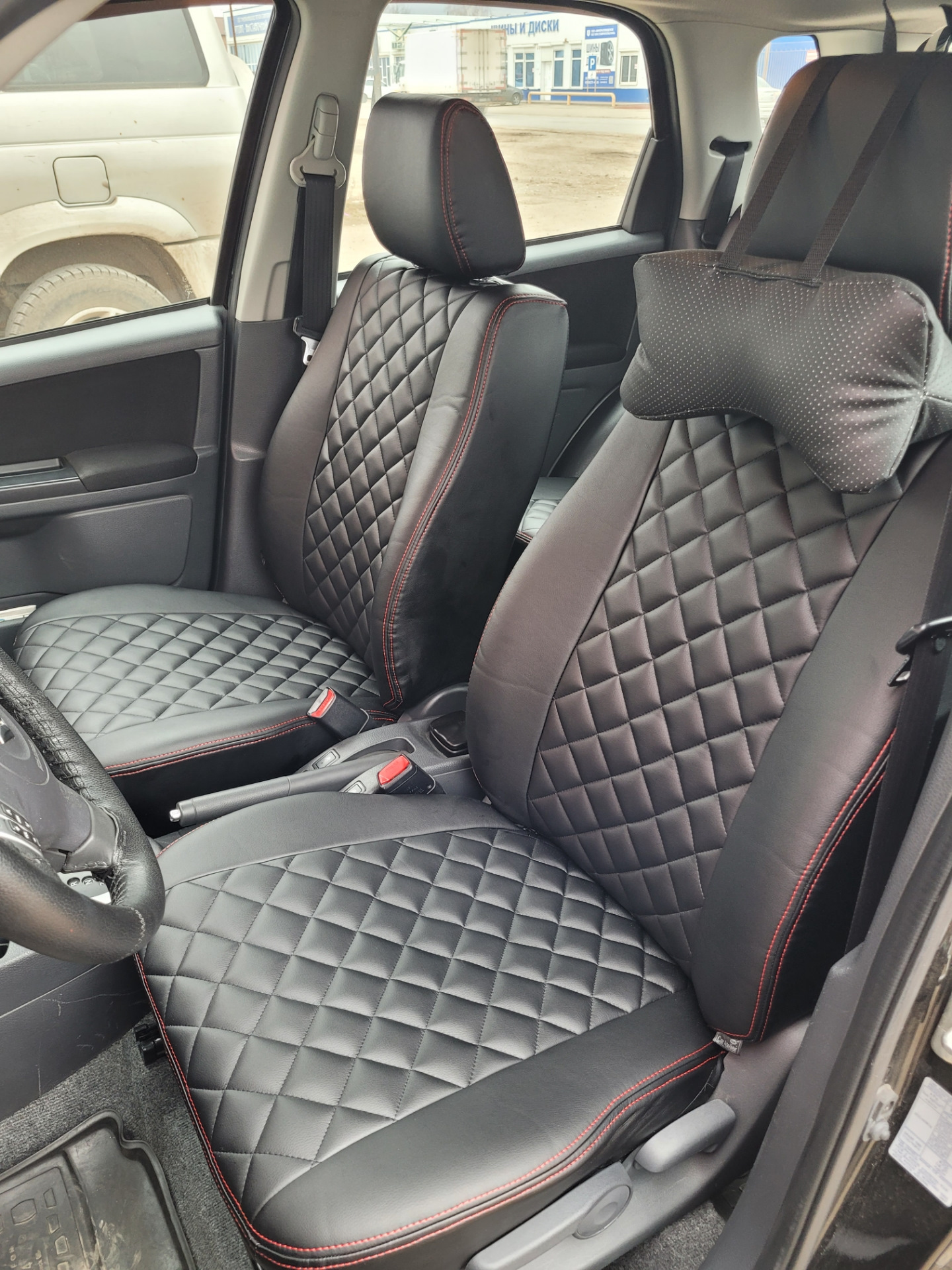 Чехлы, поиск, покупка, установка. — Suzuki SX4 (1G), 1,6 л, 2010 года ...