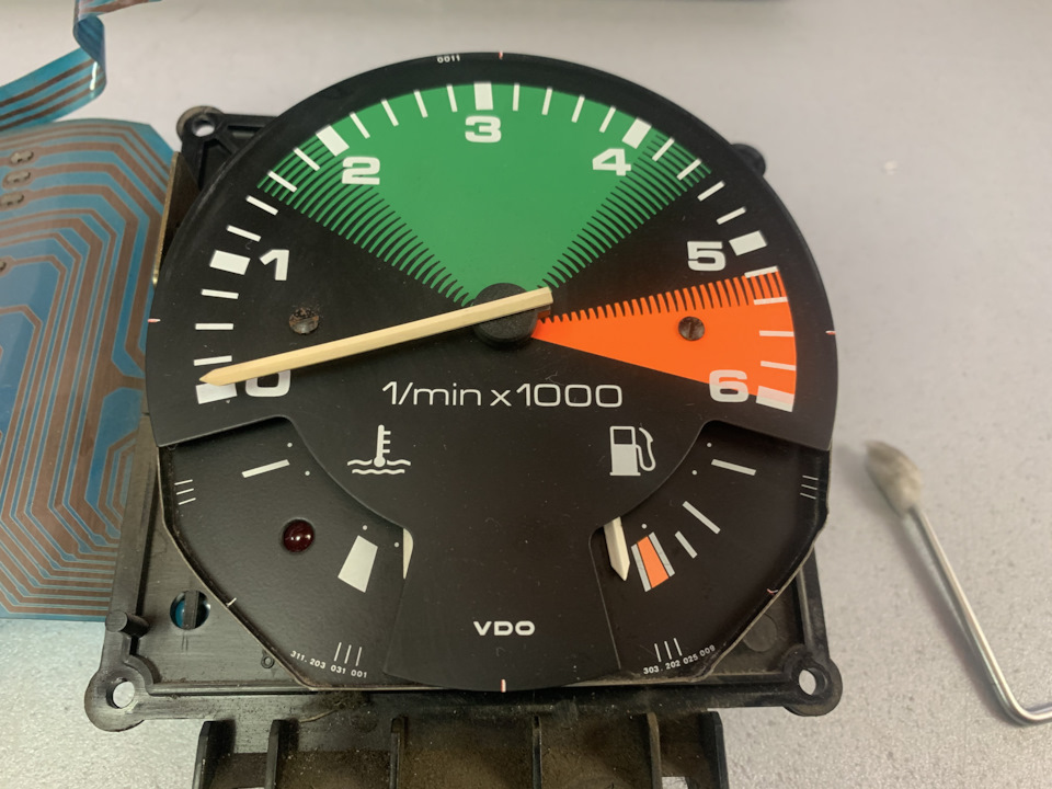 Vw тахометр