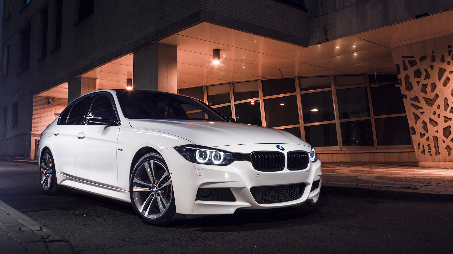 BMW f30 White