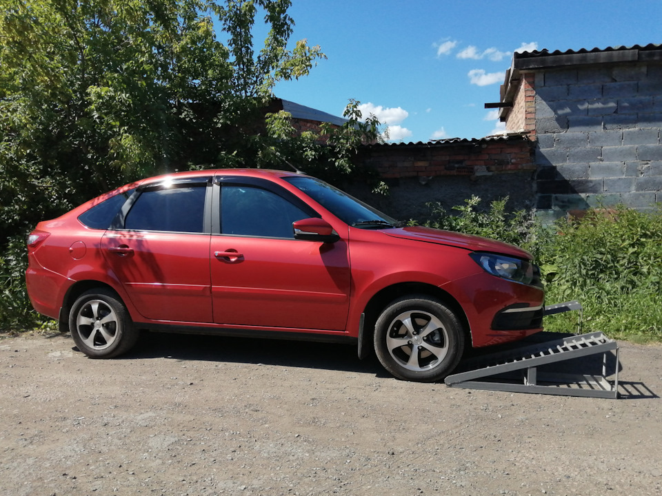 Подвеска глушителя гранта