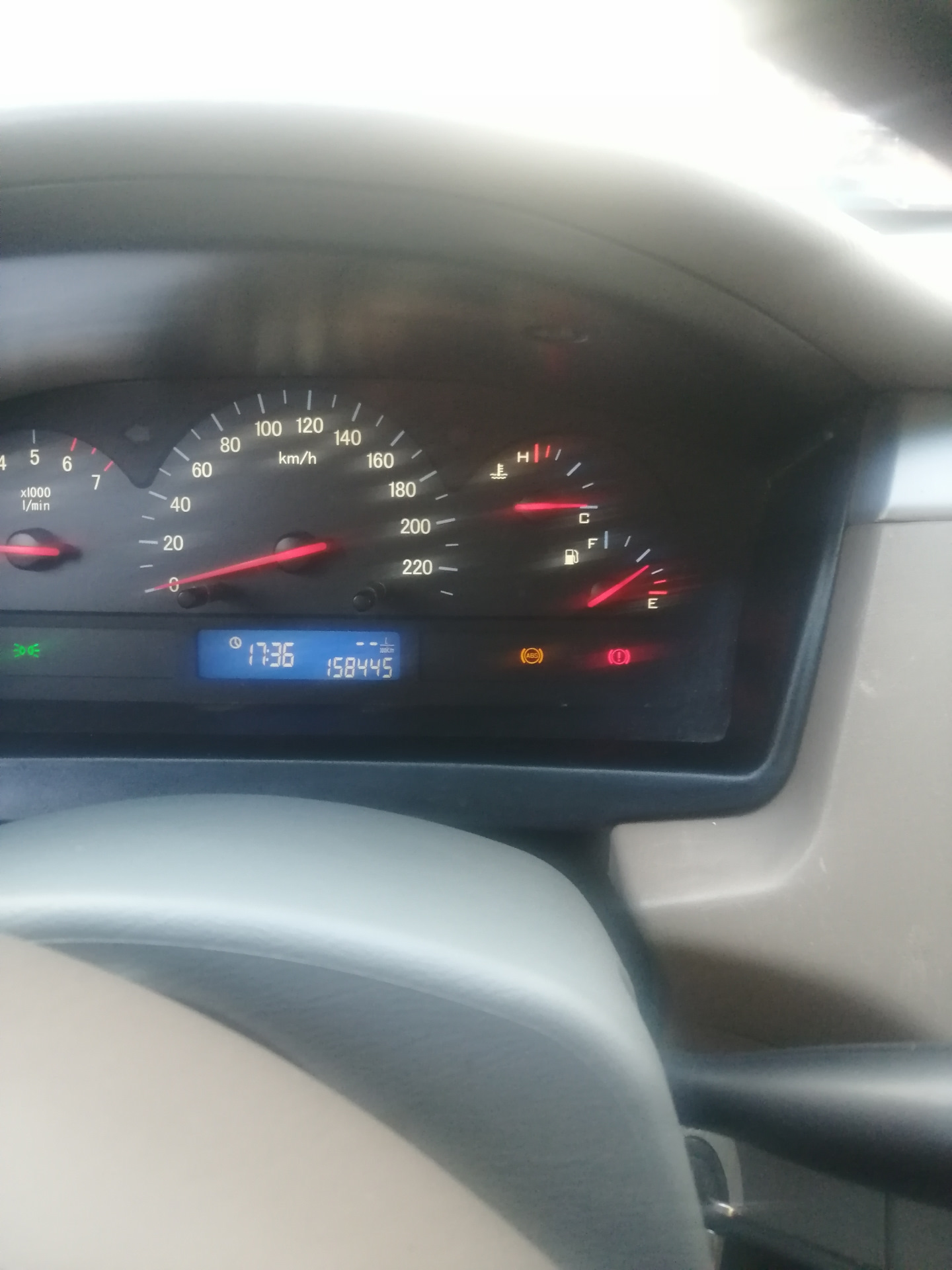 Красная лампа, тормозной жидкости. — Chery A5 Fora, 2 л, 2007 года ...