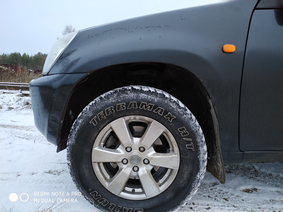 Клиренс — Chery Tiggo, 1,8 л, 2010 года | шины | DRIVE2