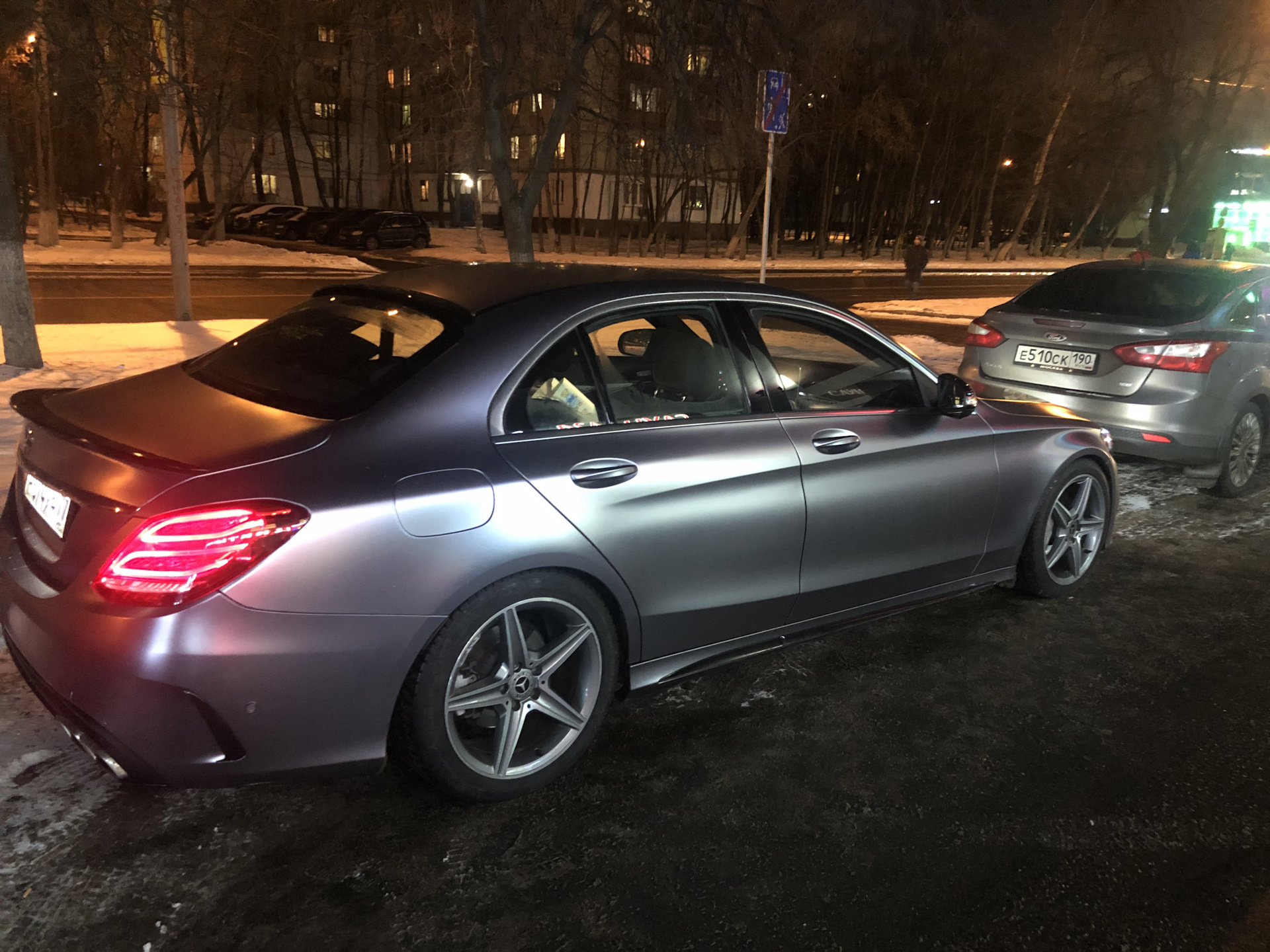 w205 тонированный