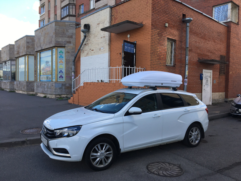 Белее белого или увеличение объёма — Lada Vesta SW (1G), 1,8 л, 2019 ...